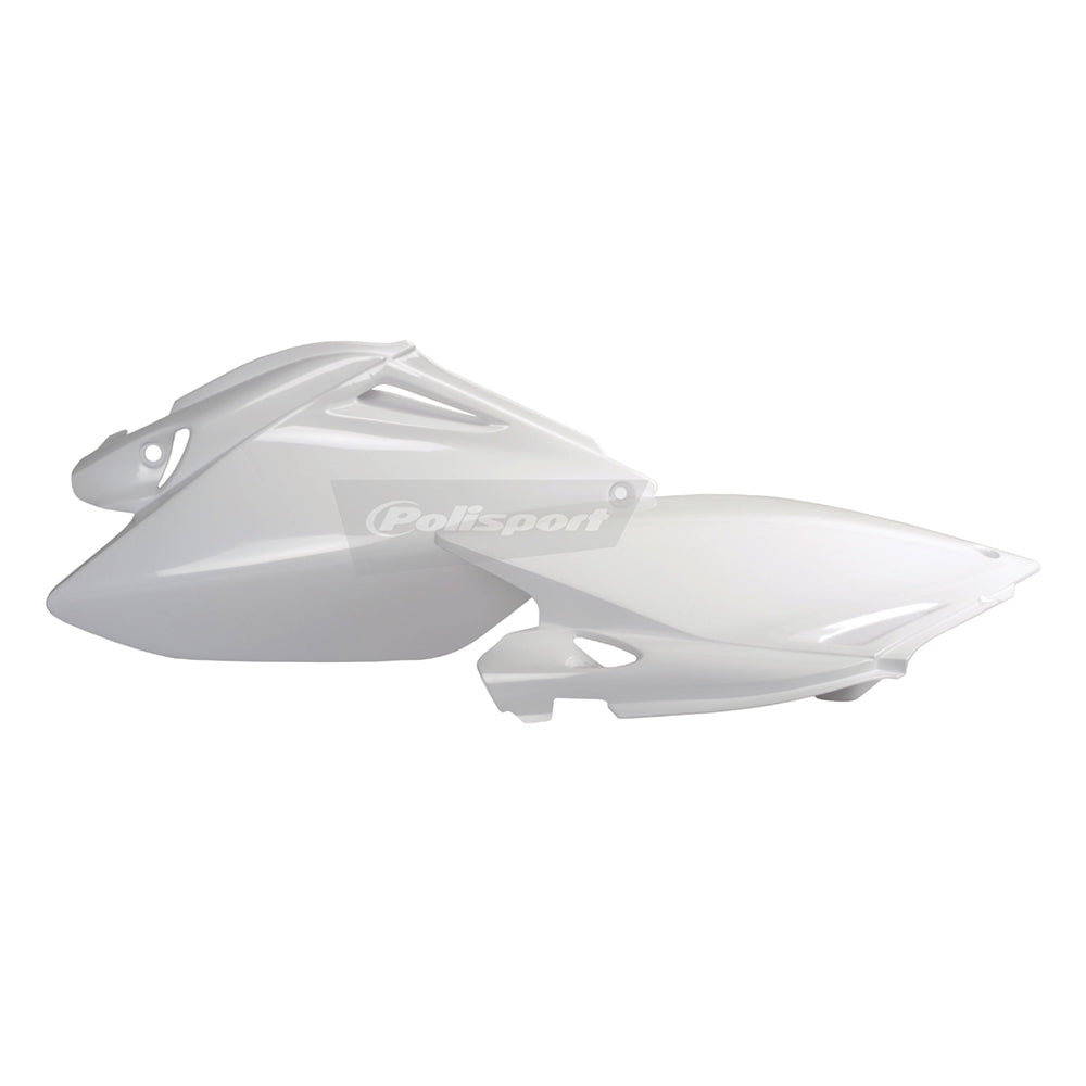 Polisport Side Panels White For Honda CRF 250R 2006-2009